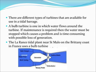 Introduction of Tidal and Wave energy principles | PPT