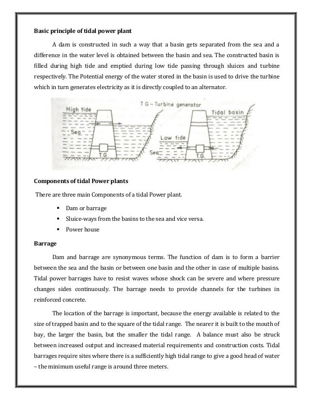 Tidal Energy