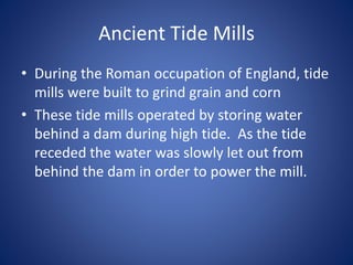 Tidal energy | PPTX