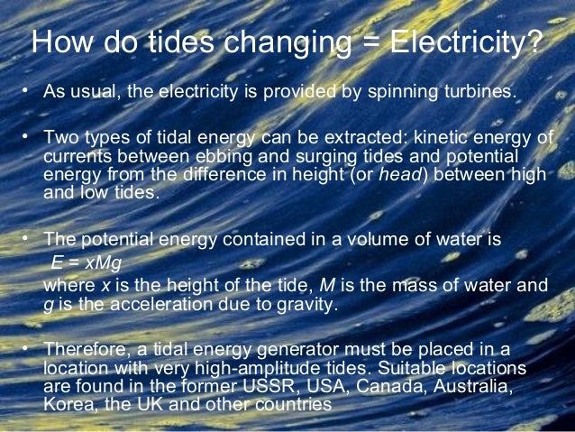 Tidal Power