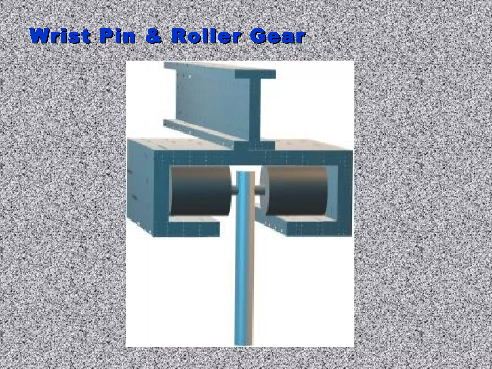 Wrist Pin & Roller GearWrist Pin & Roller Gear
 