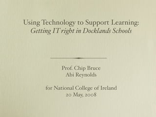 Using Technology to Support Learning: