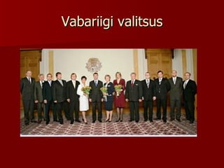 Vabariigi valitsus 