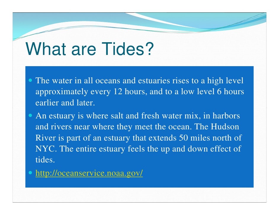 Tides And Currents