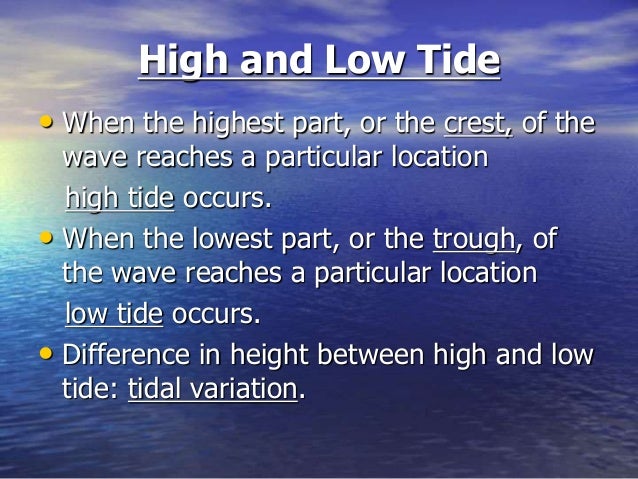 tidal meaning hindi