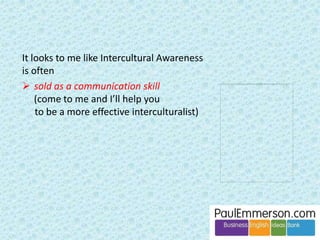 Are you still with me? Please follow a little further to look at 
three areas that are not big ideas in ELT, but should be. 
Tidal/sea metaphor thing still continues 
Me 
You 
 