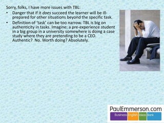 Or take musicians … 
Think of Coltrane/Hendrix as early teenagers, practising scales again 
and again. 
Then as late teenagers, playing jazz/blues standards using 
conventional riffs and fingerings. 
Then in their twenties: unplugged to tradition; free to jam with the 
emergent sounds that the rest of the band make; being lost in the 
moment and only sketchily referring to chord changes and the 
melodies of verse and chorus. 
 