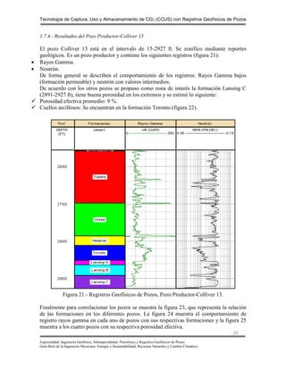 Tecnología de captura, uso y almacenamiento de CO2 (CCUS) con registros