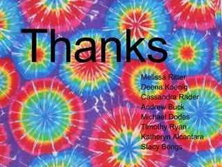 Tie Dye Final | PPT