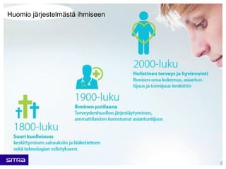 Huomio järjestelmästä ihmiseen
 