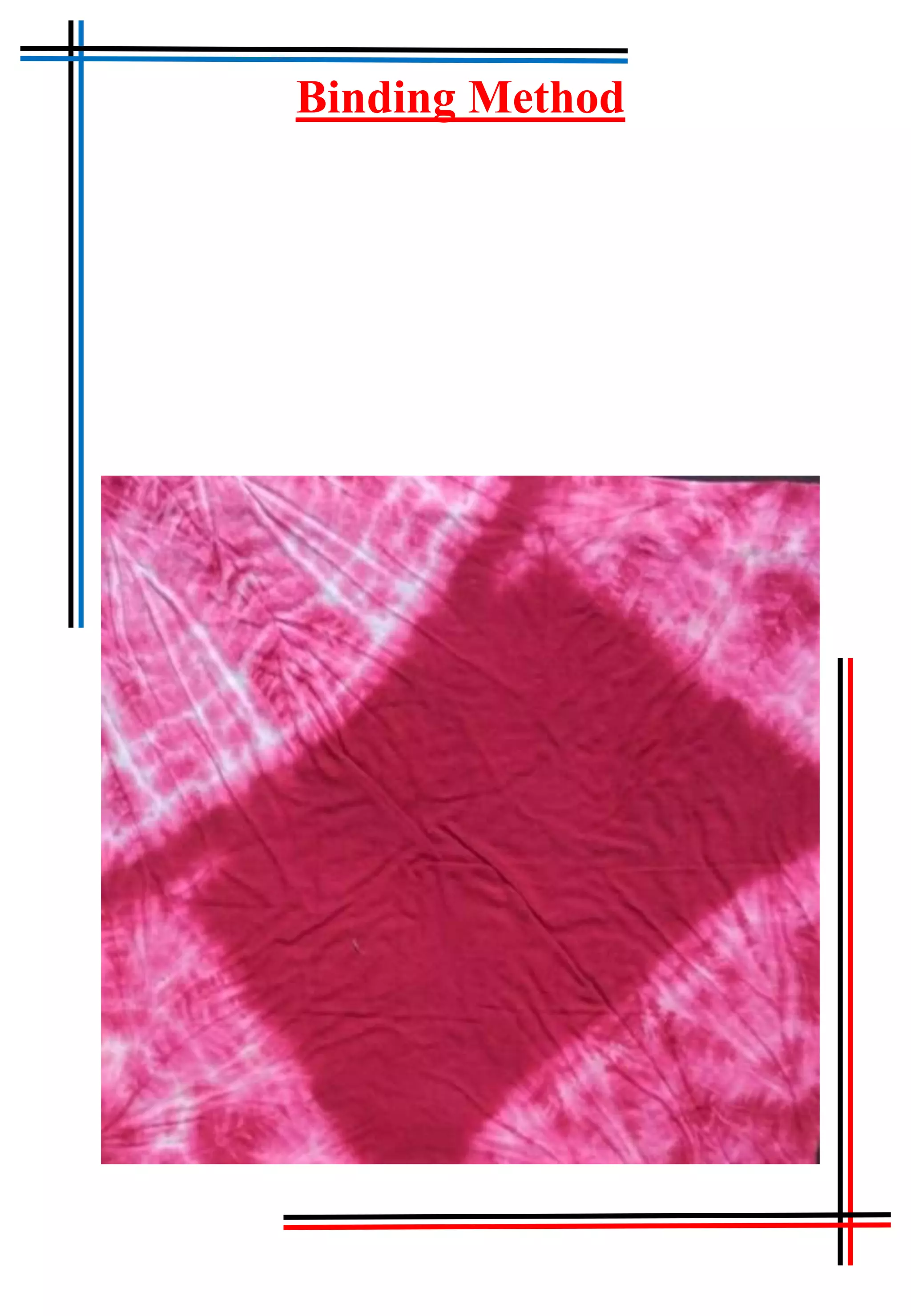 define tie dye
