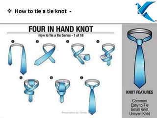 Tie Presentation.pdf Tie Etiquettes | PPTX