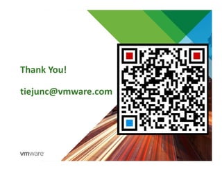 Thank You!
tiejunc@vmware.com
 