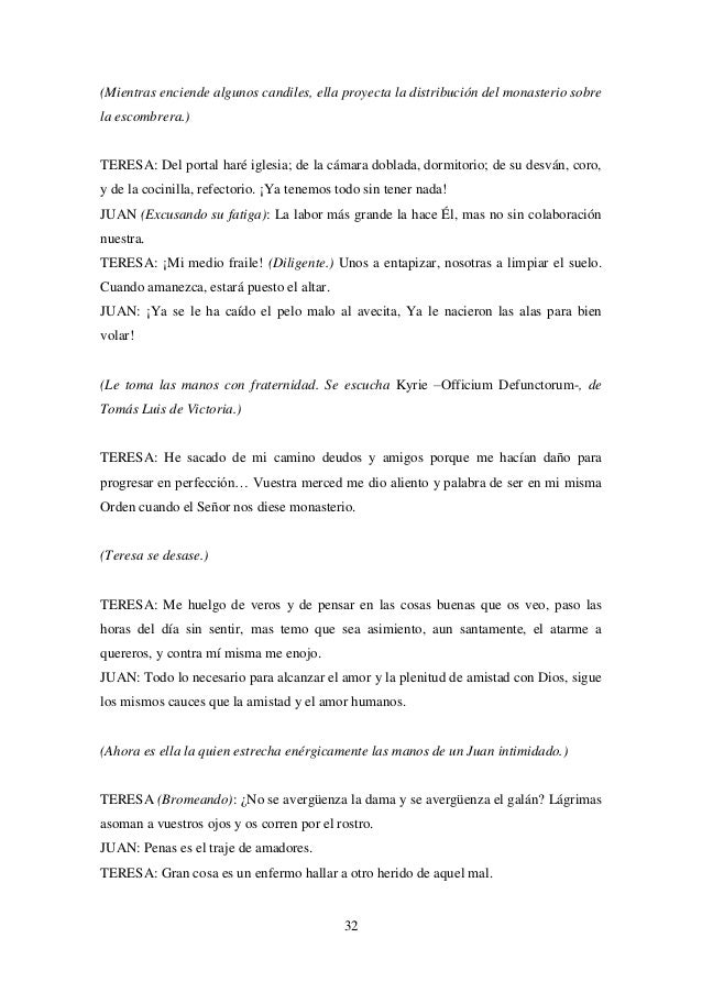 Tiempo de caminar guión obra de teatro