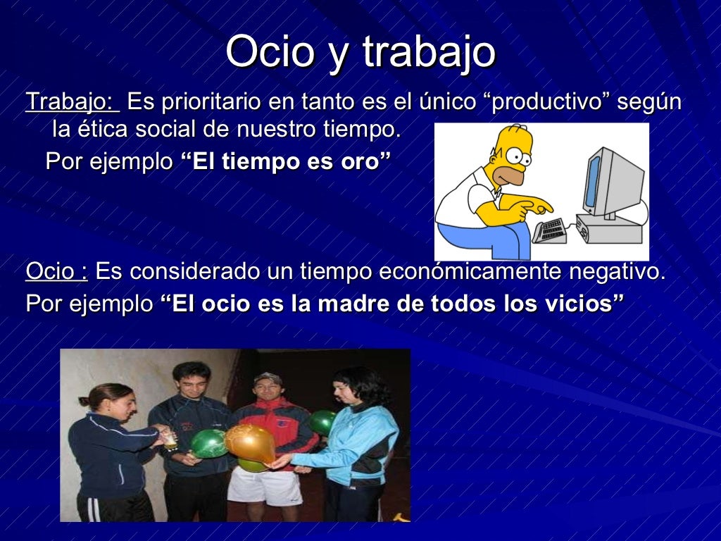 Tiempo Libre Y Ocio
