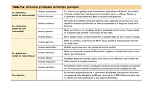 Tiempos geologicos