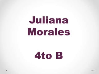 Juliana Morales4to B11
