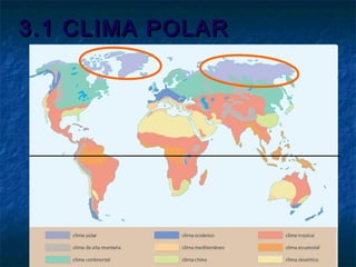3.1 CLIMA POLAR3.1 CLIMA POLAR
 