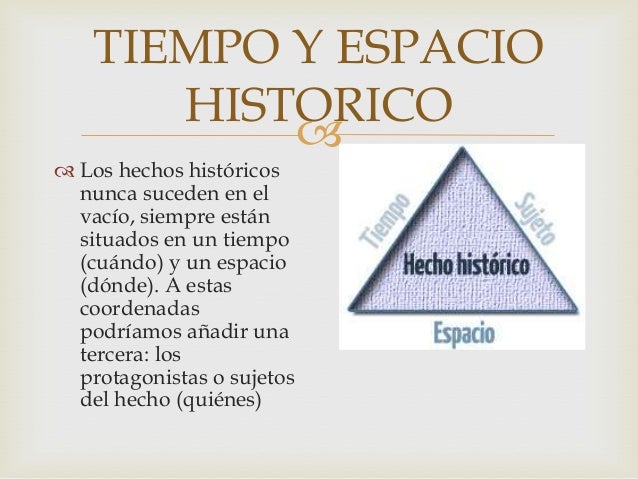 CATEGORIAS DE LA HISTORIA