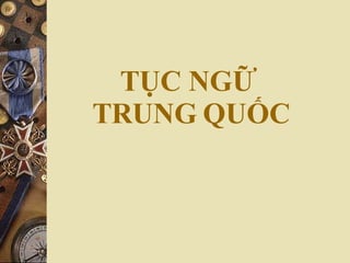 T?C NG?  TRUNG QU?C 