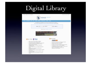Digital Library	

 