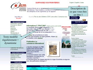 Description de
ce que vous êtes
en titre 1
Texte modifié
régulièrement =
dynamisme
 