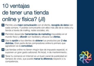 Tiendas online para pequeños comercios