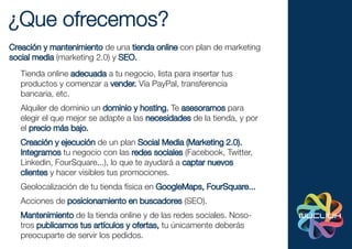 Tiendas online para pequeños comercios