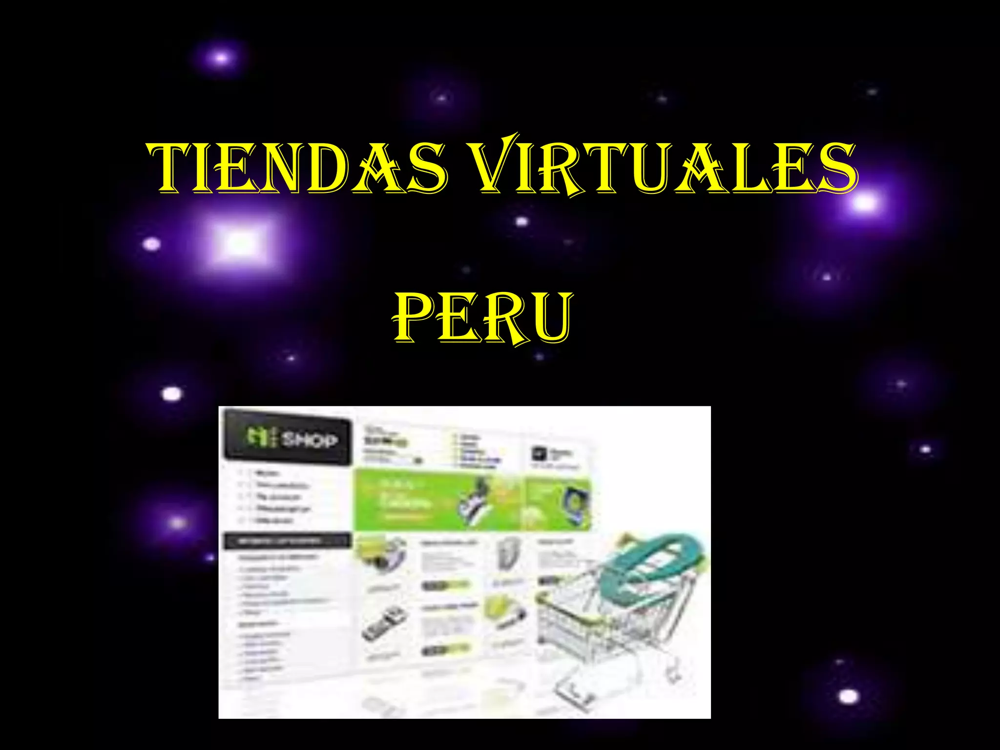 TIENDAS VIRTUALES PERU