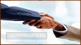 ASUNTOS CIVILES