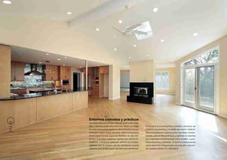 Entornos cómodos y prácticos
PÁG 44




         Las espumas con las que fabrican colchones, mue-
         bles y asientos entre otros artículos, tienen su origen   En la cocina encontramos múltiples utensilios de
         en unos compuestos químicos denominados polioles.         plástico y recipientes y muebles del mismo material,
         Utilizados según el tipo de poliol, estos compuestos      films transparentes para envolver, bandejas antides-
         sirven para fabricar espumas flexibles de alta resi-      lizantes, placas vitrocerámicas, y sartenes recubiertas
         lencia y suavidad, espumas rígidas para electrodo-        con materiales antiadherentes como el teflón, super-
         mésticos, y diversos sellantes, adhesivos o trioles.      ficies atractivas y prácticas. La química está presente
         ¿Sabías que el metano de los vertederos puede             como elemento indispensable de todo ello, mejoran-
         utilizarse para la fabricación de látex para alfombras?   do nuestra calidad de vida diaria.
 