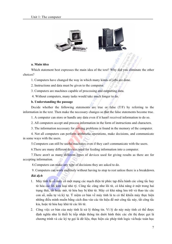 Tiếng Anh Chuyen Nganh Cntt