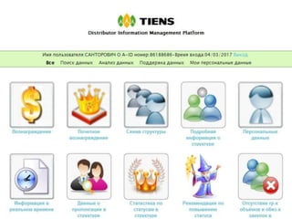 Партнерская программа Tiens