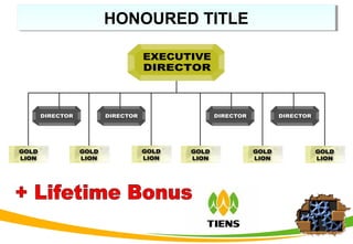 HONOURED TITLEHONOURED TITLE
 