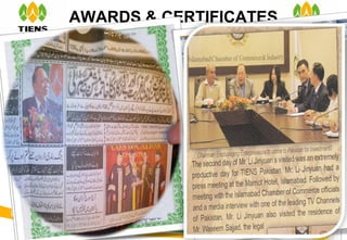 AWARDS & CERTIFICATES
 