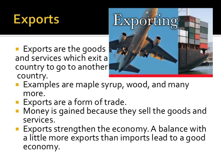 Imports and Exports