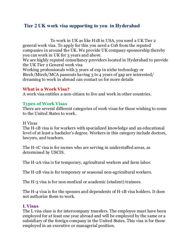 sample sponsorship uk letter visa 2 Tier supporting visa work hyderabad in uk you to
