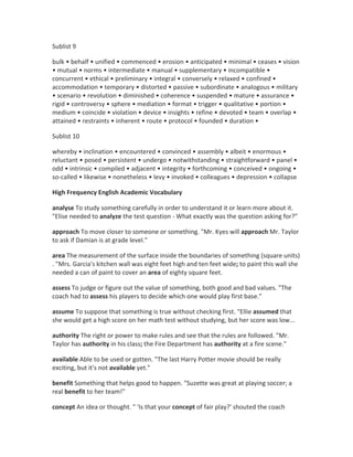 Tier 2 vocabulary | PDF
