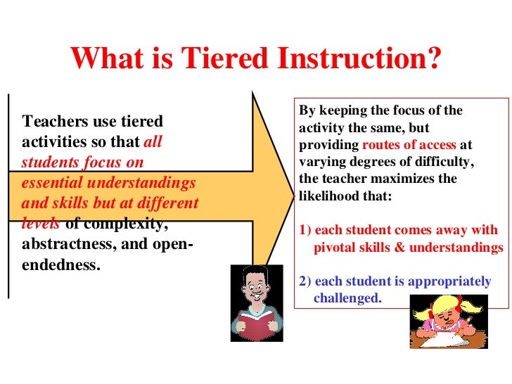 Tiered Instruction