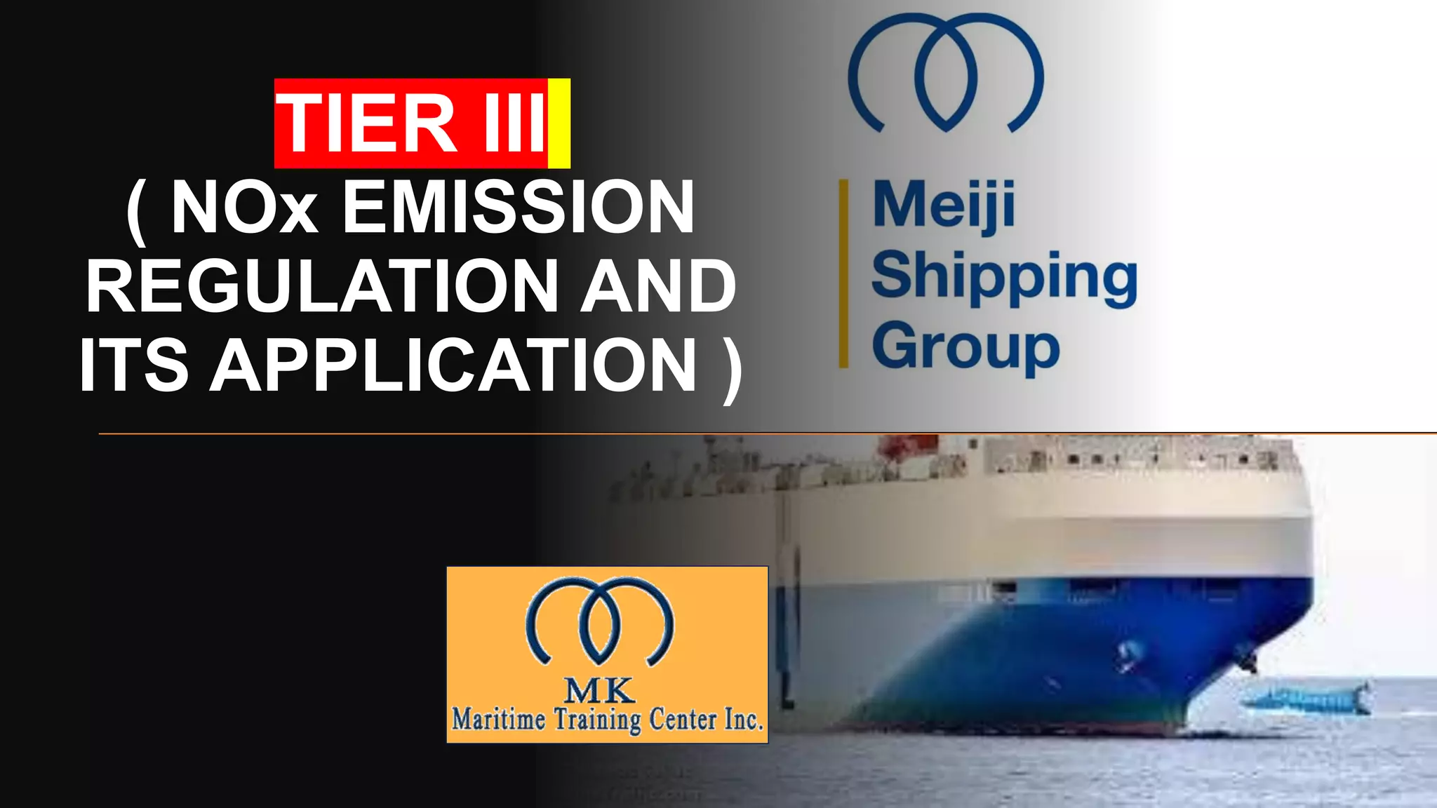 TIER III NOX emission PPT