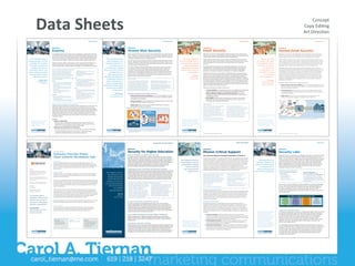 B#2#'3"%%25'                                                                                                                                                                                                                                                                                                                                                                                                                                                                                                                       !".,+#(%
                                                                                                                                                                                                                                                                                                                                                                                                                                                                                                                                            !"#$%;0*-.5%
                                                                                                                                                                                                                                                                                                                                                                                                                                                                                                                                            &'(%)*'+,-".%
                                                                                                                                Websense Express                                                                                                                          Hosted Web Security                                                                                                                                Messaging Security




                                        Websense                                                                                                                                         Websense                                                                                                                                          Websense

                                        Express                                                                                                                                          Hosted Web Security                                                                                                                               Email Security
                                        Unmanaged Internet access presents many challenges to organizations that rely                                                                    Today’s Internet threats are more invasive and abundant than ever before, and the                                                                 Websense® is known for safeguarding the Web with best-in-class Web security.
                                        on the Web for day-to-day business. Even seemingly harmless Internet use opens                                                                   nature of attacks is constantly changing. In fact, according to Websense® Security                                                                Now, the same research and intelligence that made Websense a recognized leader
                                        the door to productivity loss and threat exposure. While large organizations may                                                                 Labs, over 60 percent of the top 100 sites have either hosted malicious content or                                                                in Web security forms the backbone of powerful email security.
  “Of all the Web content-              have access to expensive, sophisticated security solutions, smaller organizations                               “One of the best things          contained a masked redirect to an illegitimate site.                                                          “We chose Websense
                                        may not have the budgets or staffing required to protect against these threats.                                                                                                                                                                                                                    Today’s Web and email threats are more invasive and abundant than ever with
                                                                                                                                                                                         The most popular sites are becoming Web 2.0 enabled, bypassing legacy security
ﬁltering solutions I’ve ever                                                                                                                              about Websense is its                                                                                                                    Email Security because of               attack volumes surging to new heights. Threats are also becoming more complex,
                                                                                                                                                                                         systems. Websense Hosted Web Security understands the dynamic nature of the                                                                       and converging with over 85 percent of unwanted emails now containing a
   evaluated, this could be             Websense® Express delivers the industry’s most respected content ﬁltering and                                  continued investment in           new Web, enabling businesses to build enforceable usage policies without having                            its phenomenal granular
                                        Internet security solution optimized for mid-sized and smaller organizations.                                                                                                                                                                                                                      URL link.*
                                                                                                                                                                                         to block these new revolutionary tools.
  the easiest to install and            Simple and affordable, it protects against the dangers of unmanaged Internet access.                                 innovative security.                                                                                                                        policy enforcement
                                                                                                                                                                                                                                                                                                                                           At the same time, preventing loss of conﬁdential information is one of the top
                                                                                                                                                                                         As a result, Websense Hosted Web Security lets customers take full advantage
    conﬁgure with easy to                                                                                                                              I honestly can’t imagine          of the power of Web 2.0 technology without sacriﬁcing security, productivity,
                                                                                                                                                                                                                                                                                                      capabilities that clearly            challenges that many businesses face and managing data leaks via email is of
                                        How Is Websense Express Different?                                                                                                                                                                                                                                                                 eminent concern. Insufficient outbound protection can result in legal liability,
  understand reports. Any                                                                                                                             what our security posture          or control. The hosted security model provides reduced business costs and                                  outshine other solutions
                                        Websense Express is engineered to meet the                 and Web security needs of mid-sized and                                                                                                                                                                                                 damage to a company’s reputation, and violation of compliance regulations.
                                                                                                                                                                                         complexity with centralized management for remote employees and distributed
small to medium business                needs of small to mid-sized organizations who              smaller organizations.                                    would be like if we         office locations. With Websense Hosted Web Security, customers gain mission-
                                                                                                                                                                                                                                                                                                               on the market.”
                                        require a content ﬁltering and Web security                Reduces added expenditures by leveraging                                                                                                                                                                                                Websense provides best-in-class Web 2.0 intelligence that is essential to email
  would do well to choose               solution that works out-of-the-box, requires no            your existing Windows® investment                       didn’t have products          critical security while enabling a consolidated security strategy with the trusted                                                                security in the current complex threat landscape. With Websense Email Security
                                        specialized training, and delivers real value quickly.     and expertise.                                                                        leader in Essential Information Protection™.                                                                                    Jay Wessel
       Websense Express.”                                                                                                                             backed by the Websense                                                                                                                                                               customers are ensured leading protection from converged email and Web 2.0
                                        Websense Express delivers enterprise-level
                                                                                                 Fast
                                                                                                                                                                                                                                                                                                                   VP of technology        threats, with security powered by the intelligence of the ThreatSeeker™ Network.
                                        functionality, optimized for the needs of mid-sized
                                        and smaller organizations.                                                                                       ThreatSeeker Network,           How It Works                                                                                                                Boston Celtics        The software-based solution allows for sophisticated policy controls and reporting
                   Matthew Sarrel                                                                  productivity and bandwidth draining Internet
                                        Simple                                                                                                          which is the best set of         Acting as a proxy, Websense Hosted Web Security       highest degree of security, privacy, and                                                    to manage outbound compliance and acceptable-use risk. With Websense Email
                                                                                                   use and Web-based threats.                                                            proactively discovers and blocks Internet threats     conﬁdentiality, and is backed by industry-leading                                           Security organizations receive powerful protection against complex inbound and
                                          into one solution that improves employee                 the software is set-up within 30 minutes.            security categorization          and helps enforce employee Internet usage with
                                                                                                                                                                                         no need to deploy on-premise equipment. It’s
                                                                                                                                                                                                                                               SLAs to ensure uptime and availability.
                                                                                                                                                                                                                                                                                                                                           outbound threats while enabling a consolidated security strategy with the trusted
                                          productivity and protects against complex                “Getting Started” tutorial helps administrators                                                                                             Websense Hosted Web Security works hand-in-
                                                                                                                                                     and detection technologies          easy to deploy for organizations of all sizes, and
                                                                                                                                                                                                                                               hand with Websense Hosted Email Security to
                                                                                                                                                                                                                                                                                                                                           leader in Essential Information Protection™.
                                          Internet threats.                                        create customized policies quickly                                                    uses Websense global data centers, which are
                                                                                                                                                                                                                                               provide integrated email and Web protection,
                                          one-box management and reporting in a                  Easy                                                    we have seen available          load-balanced, highly available clusters positioned
                                                                                                                                                                                         in 10 locations worldwide. The hosted service is
                                                                                                                                                                                                                                               enabling organizations to optimize email use and                                            Websense Email Security enables customers to:
                                          single server.                                                                                                                                                                                       to safely use Web 2.0 technology.
                                          Intuitive real-time monitoring shows                                                                                   on the market.”         certiﬁed to ISO 27001 standards, providing the                                                                                                           Increase protection with leading security from converged email and Web 2.0
                                                                                                   database updates; requires little maintenance
                                          Internet usage and system status on one
                                                                                                   or updating.
                                                                                                                                                                                                                                                                                                                                                  threats, backed by the power of the Websense ThreatSeeker Network
                                          dashboard screen.
                                                                                                                                                                        Beth Cannon      Websense Hosted Web Security enables customers to:                                                                                                       Enforce outbound compliance and data loss protection with granular
                                                                                                   drill down capabilities for easy and effective
                                        Affordable                                                                                                              Chief security officer                                                                                                                                                            and highly accurate content ﬁltering to help organizations achieve better
                                                                                                   analysis of employee Internet use.                                                          Reduce business costs and complexity with no on-site equipment to install
                                                                                                   Integrates with Active Directory and NT                   Thomas Weisel Partners                                                                                                                                                               corporate governance
                                          for itself within 30 days with productivity              domains for easy policy creation and
                                                                                                                                                                                               or maintain, eased administrative overhead, and built-in scalability, enabling
                                                                                                                                                                                                                                                                                                                                                  Gain visibility through powerful reporting that includes a customizable
                                          improvements alone.                                      organizational reporting.                                                                   Web gateway consolidation
                                                                                                                                                                                                                                                                                                                                                  dashboard to monitor email usage, interactive drill-down reports, and
                                          are ill-designed to address the productivity                                                                                                         Increase protection with the Websense ThreatSeeker Network™ and to safely                                                                          automatic report scheduling and delivery
                                                                                                                                                                                               leverage the power of Web 2.0 technology
                                        Beyond Simple, Affordable, Fast, and Easy                                                                                                              Retain control with 24x7 access and ﬂexible customization of policies,                                                                      How It Works
                                        Websense Express enables mid-sized and smaller organizations to efficiently and                                                                        conﬁguration settings, and reporting                                                                                                        Websense Email Security provides unparalleled        real-time data collecting systems that
                                        effectively protect their users from productivity and Internet security risks by                                                                                                                                                                                                                   protection by means of the ThreatSeeker              continuously monitor Internet content—including
                                        proactively blocking access to inappropriate content and security threats before                                                                                                                                                                                                                   Network—the technology foundation for                new and dynamic content—for emerging threats.
                                        they have a chance to infect their systems. Websense Express helps organizations                                                                                                                                                                                                                   Websense Web, data, and email security solutions.    That intelligence is fed into Websense Web
                                                                                                                                                                                                                                                                                                                                           The ThreatSeeker Network provides the                security, messaging security, and data loss
                                        create a safe computing environment, enabling employees to productively use
                                                                                                                                                                                                                                                                                                                                           intelligence that underlies Essential Information    prevention solutions. As a result, Websense is able
                                        the Internet without exposure to risks which are typically missed or too costly
                                                                                                                                                                                                                                                                                                                                           Protection by delivering real-time reputation        to adapt to the rapidly changing Internet at
                                        to prevent using traditional security technologies such as antivirus and intrusion                                                                                                                                                                                                                 analysis, expanded behavioral analysis, and actual   speeds not possible by traditional security
                                        prevention systems.                                                                                                                                                                                                                                                                                data identiﬁcation.                                  solutions and basic email ﬁltering solutions.

                                                                                                                                                                                                                                                                                                                                           The Websense ThreatSeeker Network adaptive
                                        Beneﬁts                                                                                                                                                                                                                                                       Better email security comes from     security technology uses more than 50 million
    Websense Express helps improve          Delivers “Instant Value”                                                                                                                                                                                                                                  seeing the big picture. Websense
    employee productivity and                                                                                                                                                                                                                                                                         Email Security provides the best
    protects organizations from                organization is performing, the level of Internet activity, and where risks                                                                                                                                                                            protection from today’s converged
    Web-based threats.                         exist—such as security threats and bandwidth usage.                                                                                                                                                                                                    Web and email threats.

                                            Optimizes User Productivity and IT Resources
                                               Ensures employees work in an environment that is conducive for business.
                                                                                                                                                                                           Websense Hosted Web Security provides centralized Web malware protection and
                                               Increases employee productivity and reduces IT staff diversions by                                                                          granular Web ﬁltering.
                                               proactively managing Internet use and its associated risks.
                                                                                                                                                                                                                                                                                                                                           * Websense Security Labs Threat Report, July 2008




                                                                                                                                                                                                                                                    Security Solutions for Higher Education                                                                                                                            Mission Critical Support                                                                                                                              Web Security




                                                                                                                                                                                         Websense                                                                                                                                          Websense                                                                                                                                            Websense
                                           case study: Kronos
                                                                                                                                                                                         Security for Higher Education                                                                                                                     Mission Critical Support                                                                                                                            Security Labs
                                           Software Provider Makes                                                                                                                       Balance Academic Freedom with Security                                                                                                                                                                                                                                                                Websense® Security Labs discovers, investigates, and reports on advanced Internet
                                           Open Internet Workplace Safe                                                                                                                  In support of the First Amendment, students, staff, and faculty need to be able to
                                                                                                                                                                                         exchange information safely, both inside and outside of the university’s network                                                                  Your business is complex. You need to know that you are protected from zero-day
                                                                                                                                                                                                                                                                                                                                                                                                                                                                                               threats that traditional security research methods miss. Recognized as a world
                                                                                                                                                                                                                                                                                                                                                                                                                                                                                               leader in security research, Websense Security Labs publishes ﬁndings to hundreds
                                                                                                                                                                                         and over email, IM, or the Web. Websense® is used by thousands of universities and                                                                threats and malicious or accidental data loss. And you need to be conﬁdent that                                                                     of security partners, vendors, media outlets, the military, and other organizations
                                                                                                                                                                                         research facilities worldwide to protect against malicious threats, inappropriate                          With Websense Mission                                                                                                                                    Websense discovers,
                                           Overview                                                                                                                                                                                                                                                                                        you have the support processes in place to prevent downtime when issues arise to                                                                    around the world 24 hours a day, 7 days a week. With a team of global threat
                                                                                                                                                                                         email or Web usage, and to secure student, faculty, alumni, and other conﬁdential                          Critical Support, you are              keep your business operational. Websense® Mission Critical Support, our highest                               identiﬁes, classiﬁes, and
                                           Kronos is a global provider of human capital management solutions. The                                                                                                                                                                                                                                                                                                                                                                              experts and operations in the Americas, Europe, Middle East, Africa and Asia
                                                                                                                                                                                         information against theft or unauthorized use. Websense solutions provide
                                           company delivers software and services that enable organizations to manage                                                                                                                                                                                                                      level of security protection, provides unlimited support and Essential Information                                                                  Paciﬁc, Websense Security Labs provides continuous monitoring of all Internet
                                                                                                                                                                                         education providers and research facilities with a secure environment that                                  guaranteed our fastest                                                                                                                             adapts to content trends
                                           their workforce, reduce costs, increase productivity, and improve employee satis-                                                                                                                                                                                                               Protection™ for your mission critical systems and is designed to minimize                                                                           threats including Internet-borne threats, stemming from Web, email, instant
                                                                                                                                                                                         promotes academic freedom and the safe exchange of information.
                                           faction. Its staff of 4,500 people worldwide serves customers in more than                                                                                                                                                                                        path to resolving             production outages and ensure seamless version upgrades. With access to senior                                    on a global scale to              messaging, and peer-to-peer ﬁle-sharing.
                                           60 countries.                                                                                                                                                                                                                                                                                   engineers that understand your environment, you always receive proactive and
 Proﬁle                                                                                                                                                                                  Challenges Facing Universities and Research Facilities                                                           your most pressing                                                                                                                              protect customers and
                                                                                                                                                                                                                                                                                                                                           expedited support to keep your business running, around the clock.
                                                                                                                                                                                         Research facilities and universities require an open environment that promotes the                                                                                                                                                                                                                    Websense Security Labs Firsts
 Global provider of human capital                                                                                                                                                                                                                                                                              support issues.                                                                                                                        their essential information.
 management solutions that enable          The Problem                                                                                                  “We needed a solution            collaboration of information and ideas. With mobile students, laptops, and Web 2.0                                                                                                                                                                                                                     Pioneer in Emerging Threat Protection      Developed Patent-Pending
                                                                                                                                                                                                                                                                                                                                                                                                                                                                                                                                           Websense ThreatSeeker Network
 organizations to manage their             Employee access to the Internet is essential to Kronos’ business, but potential                                                               devices, administrators need to enforce the same policies and level of protection                                                                                                                                                                                                                      First to Market
                                                                                                                                                                                                                                                                                                                                           Websense Mission Critical Support combines
 workforces better                         security issues, increasing bandwidth demands on its network, and employee                                      that offered us more          for users whether they are outside or inside of the organization’s network. Failure                                                               all the beneﬁts of Premium Support with a              who is focused on your business                                                               - Phishing protection                      First to pioneer Web attack identiﬁcation with
                                                                                                                                                                                         to mitigate inbound threats, like spam and malware, as well as prevent outbound                                                                                                                                                                                                                        - Drive-by and backchannel                 - Web classiﬁcation and security intelligence
 Customer community includes tens
                                           productivity were concerns.                                                                                     ﬂexible and granular                                                                                                                                                            superior level of technical response                  Proactive, personalized service                                                                  spyware protection                       - First to develop HoneyJax, the next phase of
                                                                                                                                                                                         leaks of student, faculty, or research information can jeopardize student privacy,                                                                coordinated by a highly proactive Technical
 of thousands of organizations across                                                                                                                                                                                                                                                                                                                                                                                                                                                           - Bot network protection                     Web security intelligence which ﬁnds security
                                                                                                                                                          control over how the           funding for research grants, and donations that are critical to ensuring success.                                                                 Account Manager (TAM). You need Websense                                                                                                                                                          attacks launched within Web 2.0 applications
 many industries                                                                                                                                                                                                                                                                                                                                                                                  technical issues by senior technical                                                          - Crimeware/keylogger protection
                                           Known for its open culture, Kronos wanted employees to have access to new Web                                                                                                                                                                                                                   Mission Critical Support to protect your                                                                                                                                                        - Real-time adaptive ability to respond to threats
                                                                                                                                                                                                                                                                                                                                                                                                  support engineers.
 More than 4,500 employees with            2.0 technologies and the Internet, but couldn’t risk exposing itself to Web-based                             students and staff use                                                                                                                                                            essential information and maximize your
                                                                                                                                                                                                                                                                                                                                                                                                                                                                                                                                             in a Web 2.0 world

                                           security threats such as spyware, malware, and phishing scams. Additionally, the                                                               Manage Security Risks While Enabling Educators                                                                                                   Websense investment.
 customers in more than 60 countries                                                                                                                   the computing facilities,                                                                                                                                                                                                                 Unlimited 24x7 support from our centers of                                                    For more than 12 years, Websense has been dedicated to researching Web-based
                                           company recognized the need to ensure a safe and appropriate work environ-                                                                     University IT administrators must learn               universities must ratchet up their ability                                                 What You Receive:
                                                                                                                                                                                                                                                                                                                                                                                                 technical excellence around the world.
 Industry                                  ment for employees.                                                                                              which we recognize            how to counter threats to their networks              to stay ahead of the students they are                                                                                                                                                                                                         threats. Unlike other research labs, Websense has an unparalleled visibility and
 Technology                                                                                                                                                                               from increasingly computer-savvy                      teaching. Unlike traditional security or                                                                                                                                                                                                       discovery of malware and where it resides on the Web. This allows Websense
                                                                                                                                                                   as a valuable          students. Threats include the                         basic URL ﬁltering solutions, the                                                                                                                                                                                                              to enable organizations to protect their essential information from theft,
 Websense Solution                         “While limiting access to inappropriate sites like gambling and pornography                                                                                                                                                                                                                     Dedicated, Personalized Service
                                           was important to us, it was not our chief concern,” said Doug Tamasanis, chief
                                                                                                                                                             learning resource.”          introduction of viruses into university               Websense ThreatSeeker™ Network                                                                                                                                                                                                                 compromise, or inappropriate use, wherever it resides—in an email, on the Web or
 Websense Web Filter                                                                                                                                                                      networks, improper use of ﬁle sharing                 provides unparalleled visibility into the                                                  A TAM is assigned to your account and works closely with your organization along                                                                    even an application.
                                           information technology architect and director, Networks and Security at Kronos.                                                                services, outright theft of university                state of content on the Internet to                                                        with other senior technical support engineers to ensure maximum performance,
                                           “Our primary goal in adopting a Web security solution was to limit our exposure                                                Mark Hill       records, or abuse of personal data that               protect universities and research                                                          reliability, and availability of your Websense solutions. With personalized service,
 “Our primary goal in                      to Web-based security vulnerabilities by making sure employees couldn’t                                                       Head of IT       can be reused in online transactions. As              facilities against emerging threats.                                                       your TAM takes the time to understand your complex environment to help you
                                           accidentally visit infected Web sites hosting malicious code.”                                                            Weston College       risks become more sophisticated,                                                                                                                 mitigate security risks, resolve issues quickly, and minimize downtime for your
  adopting a Web security
                                                                                                                                                                                                                                                                                                                                           mission critical systems.
  solution was to limit our                Tamasanis wanted to strike the right balance between protecting from security
  exposure to Web-based                    threats and still allowing Internet access for employees’ business activities.                                                                Control Costs without Sacriﬁcing Security                                                                                                         Strategic Account Planning
                                                                                                                                                                                         Providers must balance providing Web and email access with the need to                                                                            With Websense Mission Critical Support you receive architecture reviews,
  security vulnerabilities.”                                                                                                                                                             prevent inappropriate use of these services to reduce risk, as well as preserve                                                                   migration planning assistance, training recommendations, and periodic account
                                           The Solution                                                                                                                                  network bandwidth for educational activities. MP3s, streaming video, and social                                                                   reviews to track progress, measure results, and identify any issues that could
  Doug Tamasanis                           Kronos turned to its trusted information technology (IT) security solution                                                                    networking sites require a great deal of bandwidth and can seriously affect the                                                                   improve the support of your Websense solution(s). This hands-on and ongoing
                                           provider, Networks Unlimited to ﬁnd the answer. The longtime Websense®                                                                        network’s speed and performance. Websense solutions allow administrators to                                                                       communication helps ensure continued protection throughout your network and
  Chief Information Technology
                                           reseller helped Kronos select and implement Websense Web Filter.                                                                              customize security policies and to allow ﬂexible use of Web, email, and IM without                                                                help you to maximize the power of integrated Web, messaging, and data security                                                                      Websense ThreatSeeker Network
  Architect and Director,                                                                                                                                                                compromising access to enriching information.
                                                                                                                                                                                                                                                                                                                                           solutions.                                                                                                     Websense has built the necessary     The Websense ThreatSeeker™ Network is fundamentally different than any security
  Networks and Security                                                                                                                                                                                                                                                                                                                                                                                                                                                                        discovery and classiﬁcation system on the market today, offering an alternative
                                                                                                                                                                                                                                                                                                                                                                                                                                                          tools, data, and infrastructure
                                                                                                                                                                                         Universities and Research Facilities Rely on Websense                                                                                                                           Working closely with your staff, your TAM will                                   into a web of interconnected         to outdated signature-based anti-virus systems and costly intrusion prevention
                                                                                                                                                                                         Weston College relies on Websense to protect student records and guard                                                                                   conduct an architecture review of your environment to identify your unique                              technologies known as the Content    systems that can’t adapt to the rapidly changing Internet. The ThreatSeeker
                                                                                                                                                                                         against Internet threats. Websense enables Weston College to apply detailed                                                                              support requirements and provide speciﬁc recommendations to optimize the                                Research Cortex. More than 100       Network includes more than 50 million real-time data collecting systems
                                                                                                                                                                                         policies to different user groups or departments rather than having to enforce a                                                                         conﬁguration of your network and Websense software.                                                     researchers worldwide apply a        worldwide to monitor and to classify Web, messaging, and data content—giving
                                              Challenge                            Solution                           Beneﬁts                                                            blanket policy.                                                                                              With access to senior engineers                                           When it is time to upgrade, you can count on                              vast array of classiﬁcation          Websense customers unparalleled visibility into the state of content on the
                                              Providing an open                    Websense Web Filter                Protecting the company
                                                                                                                                                                                                                                                                                                      that understand your environment,           your TAM to provide you with a migration plan and recommendation for                                    techniques to block malicious or     Internet—at no additional cost.
                                              Internet culture while                                                  from Web-based threats
                                              maintaining security                                                    even while employees
                                                                                                                                                                                         Compliance Concerns Continue                                                                                 you always receive proactive and            ensuring the migration process is seamless.                                                             unwanted data from entering the
                                                                                                                      visit Web 2.0 sites for                                            Educational institutions that receive federal funding are subject to regulations that                        expedited support to keep your                                             Helping you manage your Websense software                                network and protect conﬁdential or   The ThreatSeeker Network populates Internet security intelligence to customers
                                                                                                                      work purposes                                                      protect student privacy. Universities that receive federal funding are subject to the                        business running around the clock.          to meet your business goals is our primary objective. Your TAM will identify                            proprietary data from leaving.       through the Websense Web, messaging, and data security products to help ensure
                                                                                                                                                                                         Family Educational Rights and Privacy Act (FERPA) and must protect the privacy                                                                           opportunities to provide training to your technical staff to ensure you are                                                                  customers receive the most up-to-date protection from unwanted content and
                                                                                                                                                                                         of student records. With the rise in student health centers, providers need to                                                                           maximizing your investment with Websense.                                                                                                    malicious threats. These advancements enable Websense to provide customers
                                                                                                                                                                                         protect not only student records, but their patient ﬁles, too. The Health Insurance
                                                                                                                                                                                                                                                                                                                                                                                                                                                                                               with improved content classiﬁcation, data identiﬁcation, and security ﬁltering
                                                                                                                                                                                         Portability and Accountability Act (HIPAA) requires any organization entrusted
                                                                                                                                                                                                                                                                                                                                                                                                                                                                                               to mitigate risks to an organization’s environment and help enable safe and
                                                                                                                                                                                                                                                                                                                                                                                                                                                                                               productive use of the Internet.
 