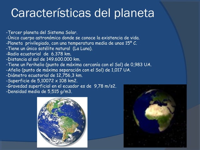 Planeta tierra