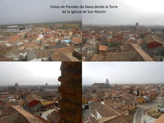 Vistas de Paredes de Nava desde la Torre
de la Iglesia de San Martín
 