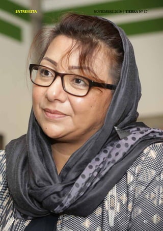 49
ENTREVISTA	 NOVIEMBRE 2016 | TIERRA Nº 17
	 49	 49	 49
ENTREVISTA	 NOVIEMBRE 2016 | TIERRA Nº 17
 