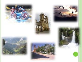 Mision Proporcionar servicios de recorridos y traslados turísticos para todo visitante, nacional o extranjero, que los requiera, de manera exclusiva y personalizada; explotando los recursos turísticos nacionales con calidad, acoplándonos a las necesidades de cada cliente, buscando siempre la mejor opción para lograr su satisfacción. Con un personal capacitado para dar soluciones integrales que generen bienestar, compromiso y trabajo en equipo.visionSer una empresa líder en el ramo del turismo receptivo que busca rescatar paisajes poco conocidos pero igual de satisfactorios que otros, ofreciendo altos estándares de calidad en el servicio y brindando recorridos y traslados turísticos en nuestro hermoso Santander. Estando, a la vez, comprometidos en la búsqueda de mayores beneficios y valores agregados para nuestros clientes. Todo esto gracias a un crecimiento de forma planeada y sostenida.metaPosicionarnos, apoyándonos en nuestra experiencia y en la tecnología más avanzada del ámbito, como una empresa líder en el ramo del turismo receptivo a nivel nacionalestrategiasEstar actualizados con las ofertas o promociones que se encuentren en el mercado a nivel general como así mismo organizar el plan elegido por nuestros clientes 