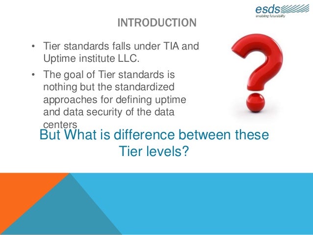 Tier standards in data center, are you sure about their ...
