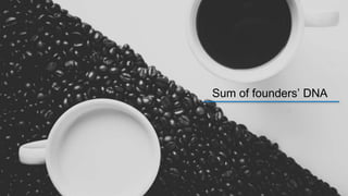 Sum of founders’ DNA
 