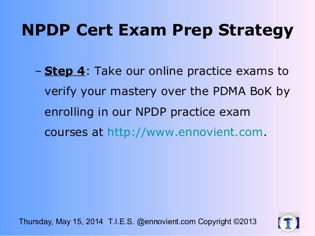 Reliable NPDP Exam Registration