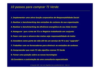 TI e Sustentabilidade Ambiental