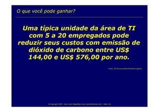 TI e Sustentabilidade Ambiental